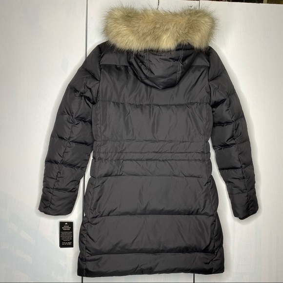 Lauren Ralph Lauren faux trim quilted parka jacket size XS NWT - Picture 4 of 16